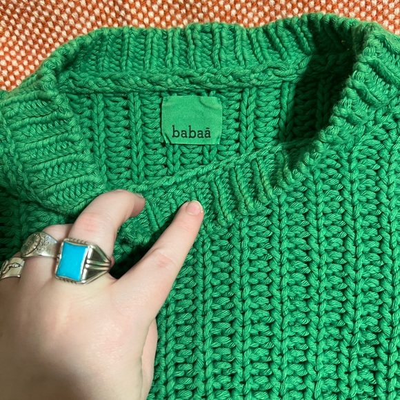 PENDING DO NOT BUY Bababa jumper no18, wild fern - Picture 2 of 3